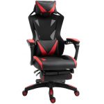 Cadeira Gaming Vinsetto Ergonómica Ajustável Vermelho - 921-280RD