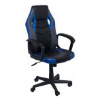 Cadeira Gaming Gunfire Azul e Preto