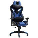 Cadeira Gaming Gaming Ergonômica Preto/Azul