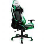 Cadeira Gaming Drift DR175 Preta/Branca/Verde