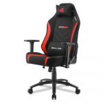 Cadeira Gaming Sharkoon Skiller SGS20 Fabric Preta/Vermelha