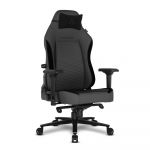 Cadeira Gaming Alpha Gamer Alegra PU Leather Preta - AGALEGRA-PUL-BK