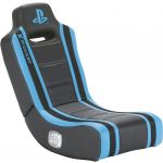 Cadeira Gaming X-Rocker Playstation Geist 2.0 Floor Preta/Azul