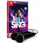 Let's Sing 2023 + 2 Microfones Nintendo Switch