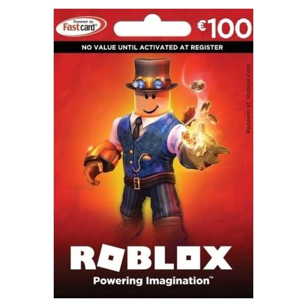 Roblox Card 100 Robux Europe