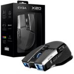 EVGA X20 Gaming Sem Fios 16000 DPI Cinza