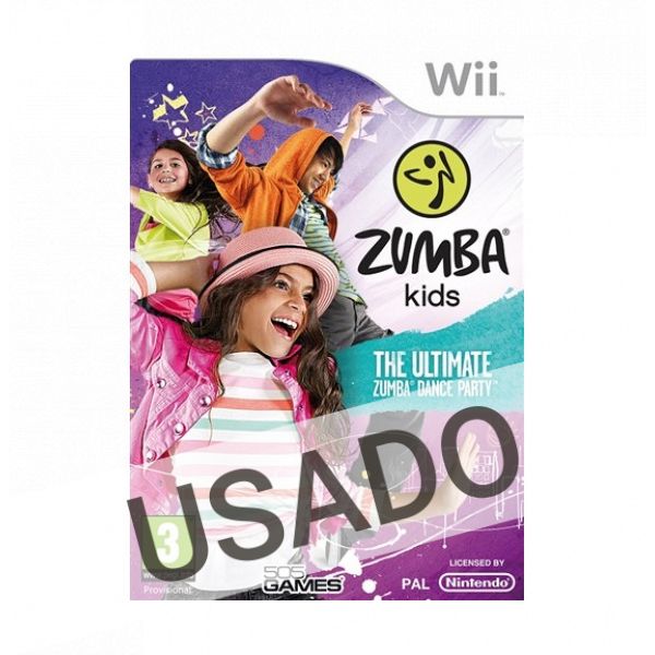 Zumba Kids Wii Usado