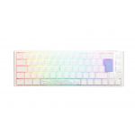 Ducky Teclado ONE 3 Classic SF 65% Pure White, Hot-swappable, MX-Clear, RGB, PBT - Mecânico (ES) - DKON2167ST-WESPDPW