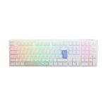 Ducky Teclado ONE 3 Classic Full-Size Pure White, Hot-swappable, MX-Blue, RGB, PBT - Mecânico (ES) - DKON2108ST-CESPDPW
