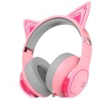 Edifier G5BT CAT Headset Gaming Sem Fios RGB Rosa