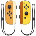 Comando Joy-Con Set Esquerda/Direita Nintendo Switch Compatível Marrom Amarelo