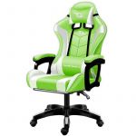 Cadeira Gaming PowerGaming com Coluna Bluetooth e Massagem Verde