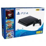 Sony PlayStation 4 PS4 500GB + Gran Turismo Sport Hits + Tad the Lost Explorer and the Emerald Tablet + Ratchet & Clank Hits