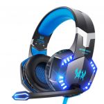 Klack Auriculares Klack® Para Ps4 Pc Xbox Móvil Universal Gaming Con Led Y Control De Volumen Azul - T00309