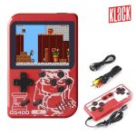 Klack Mini consola Arcade Klack® con 400 juegos cásicos y mando adicional - CONS400CONMANDO