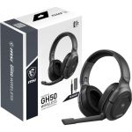 MSI IMMERSE GH50 WIRELESS Headset Gaming Sem Fios Preto