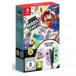 Super Mario Party (COIB) + Comandos JoyCon (Rosa/Verde) Nintendo Switch Pré-Venda