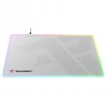 Tempest Mousepad RGB 46x36cm 4mm Tapete Gaming Branco