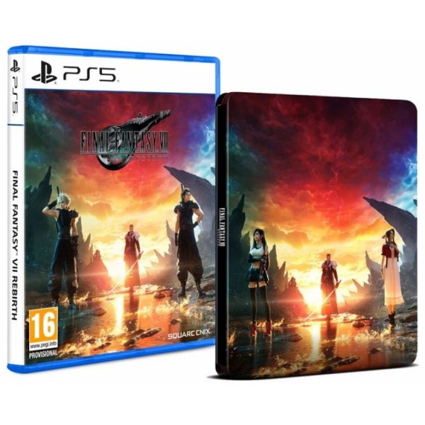 Final Fantasy VII Rebirth Steelbook Edition PS5 Pré-Venda