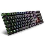 Sharkoon Skiller PureWriter RGB Gaming Teclado black, FR-Layout, Kailh Choc Lo