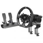 MOZA Racing Conjunto Racing Simulator R3 Volante Direct Drive R5 + Volante ES + Pedais SR-P Lite + Suporte de Mesa R5) - RS053
