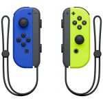 Par de Comandos Joy-con Azul e Amarelo