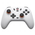 Gamesir Nova Lite Bluetooth e Wireless para PC / Nintendo Switch / Steam / iOS e Android Domino White