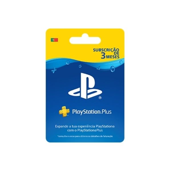 Playstation Plus Subscrição 3 Meses