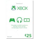 Xbox Gift Card 25 Euros Cartão Físico