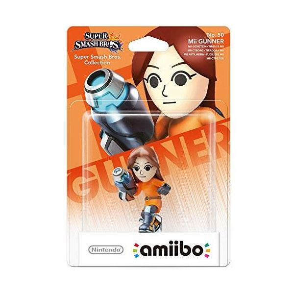 Nintendo Amiibo Super Smash Bros Mii Gunner 50 Kuantokusta 