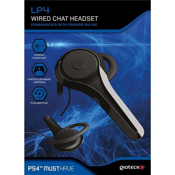 Gioteck LP4 Wired Chat Headset PS4 KuantoKusta