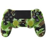 Freektec Capa de Silicone + Grips Woodland Camouflage para DualShock 4 PS4